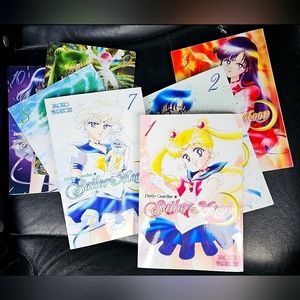 Sailor Moon Manga Set Volumes 1-10 Comic Books (Pretty Guardian)